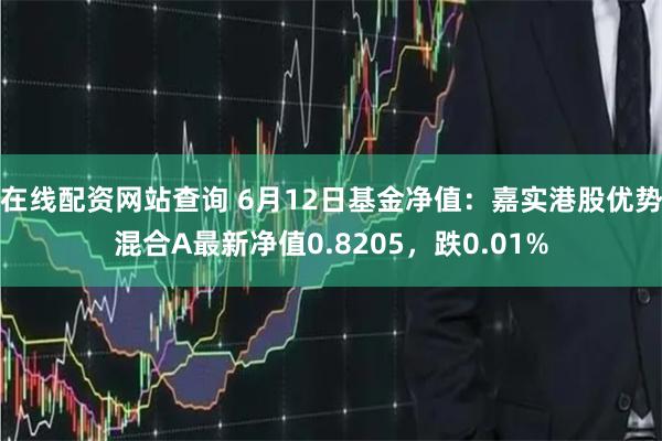 在线配资网站查询 6月12日基金净值：嘉实港股优势混合A最新净值0.8205，跌0.01%